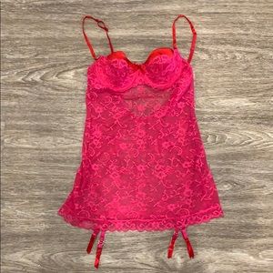 Victoria’s Secret Lace Garter Slip Size 34B
